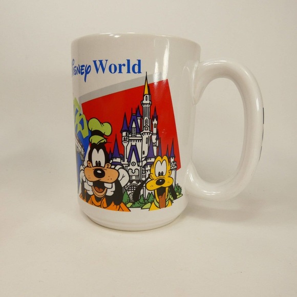 Walt Disney World Ceramic MOM Coffee Mug/Cup Mickey, Minnie, Donald, Goofy UEJYV - Picture 2 of 13